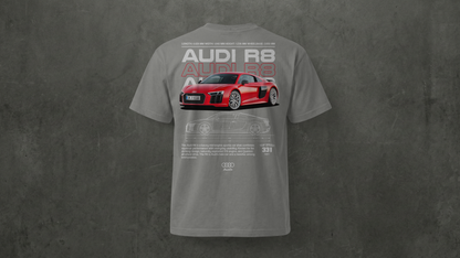 Camiseta Audi R8 – Potencia, elegancia y espíritu