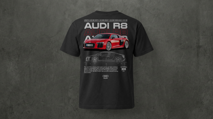 Camiseta Audi R8 – Potencia, elegancia y espíritu