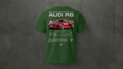 Camiseta Audi R8 – Potencia, elegancia y espíritu