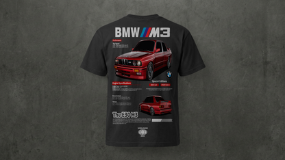 Camiseta BMW E30 M3 – Un icono clásico del automovilismo
