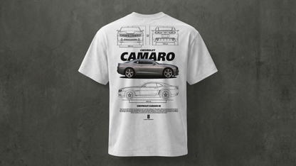 Camiseta de manga corta-Chevrolet Camaro SS
