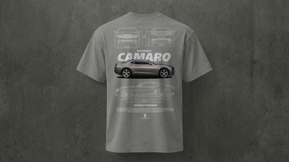 Camiseta de manga corta-Chevrolet Camaro SS