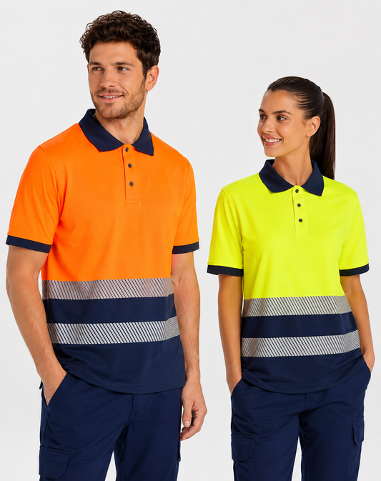 Camisetas de Alta Visibilidad Personalizadas - Logo en DTF