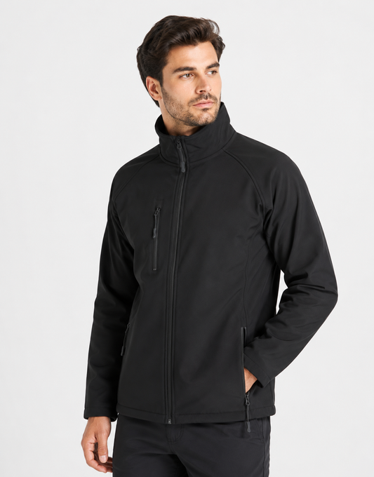 Chaqueta Softshell Personalizada (Sin Capucha) - Logo en DTF