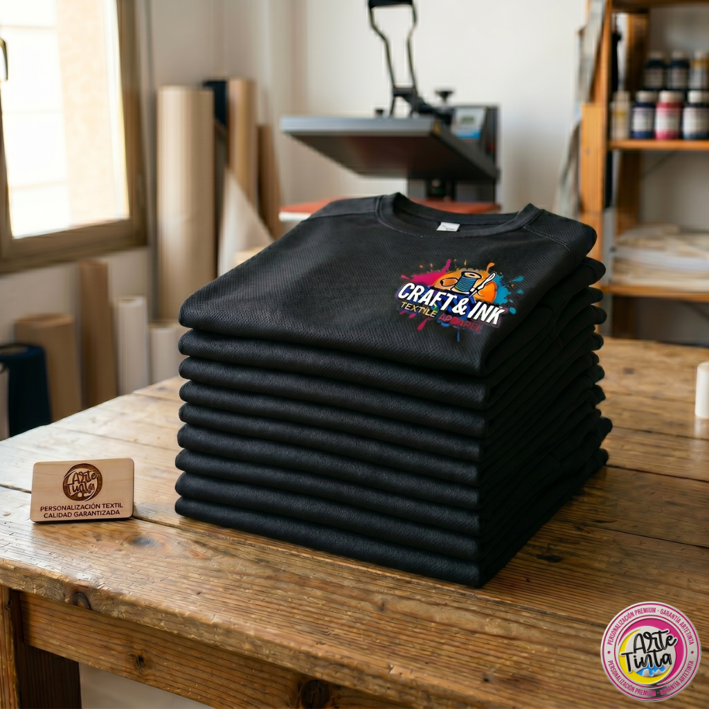Pack 10 Camisetas Técnicas Personalizadas - Especial Deporte y Eventos