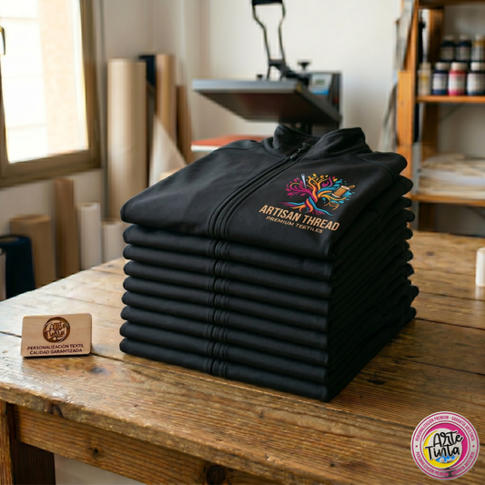 Pack 10 Chaquetas Softshell si capucha Personalizados - Uniformidad Premium DTF