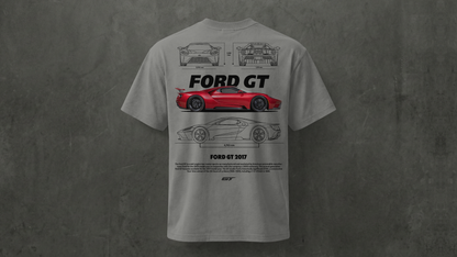 Camiseta de manga corta-Ford GT