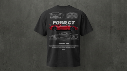 Camiseta de manga corta-Ford GT