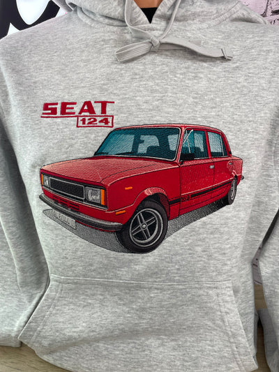 Bordado seat 124 rojo