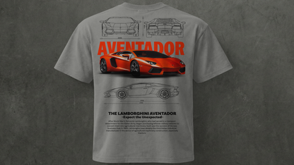 Camiseta de manga corta-Lamborghini Aventador