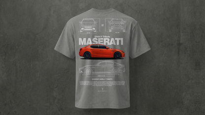 Camiseta de manga corta-Maserati Ghibli