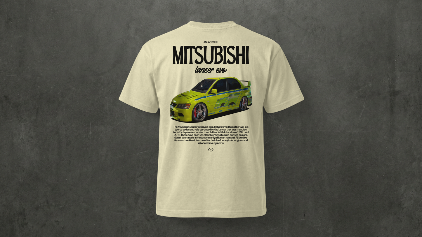Camiseta de manga corta-Mitsubishi Lancer Evo III