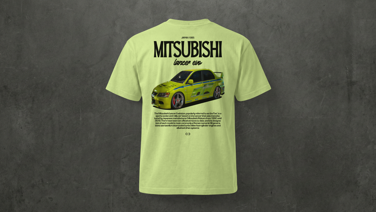 Camiseta de manga corta-Mitsubishi Lancer Evo III