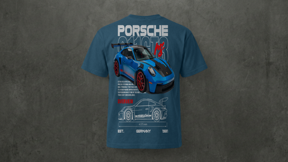 Camiseta Porche 911 GT3– Pasión por la velocidad y el diseño