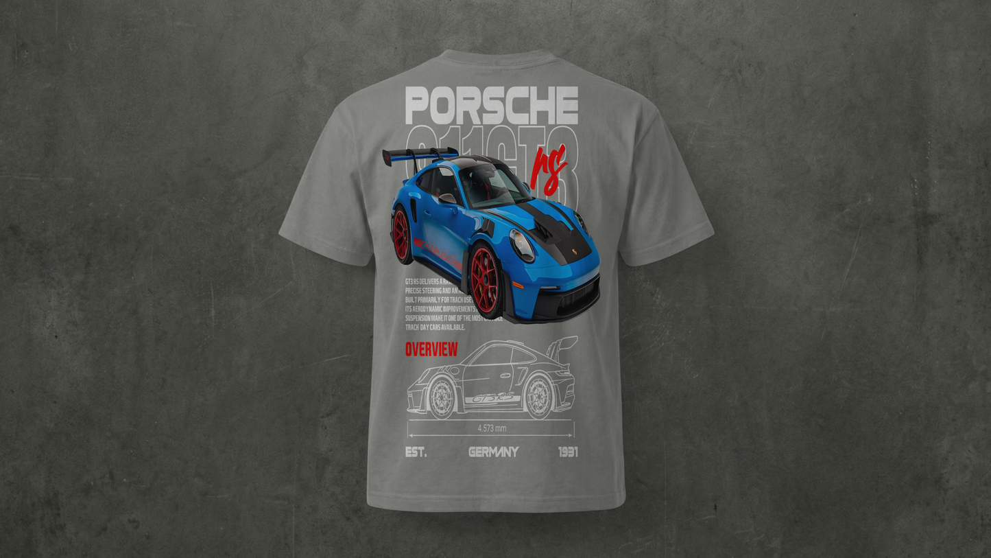 Camiseta Porche 911 GT3– Pasión por la velocidad y el diseño