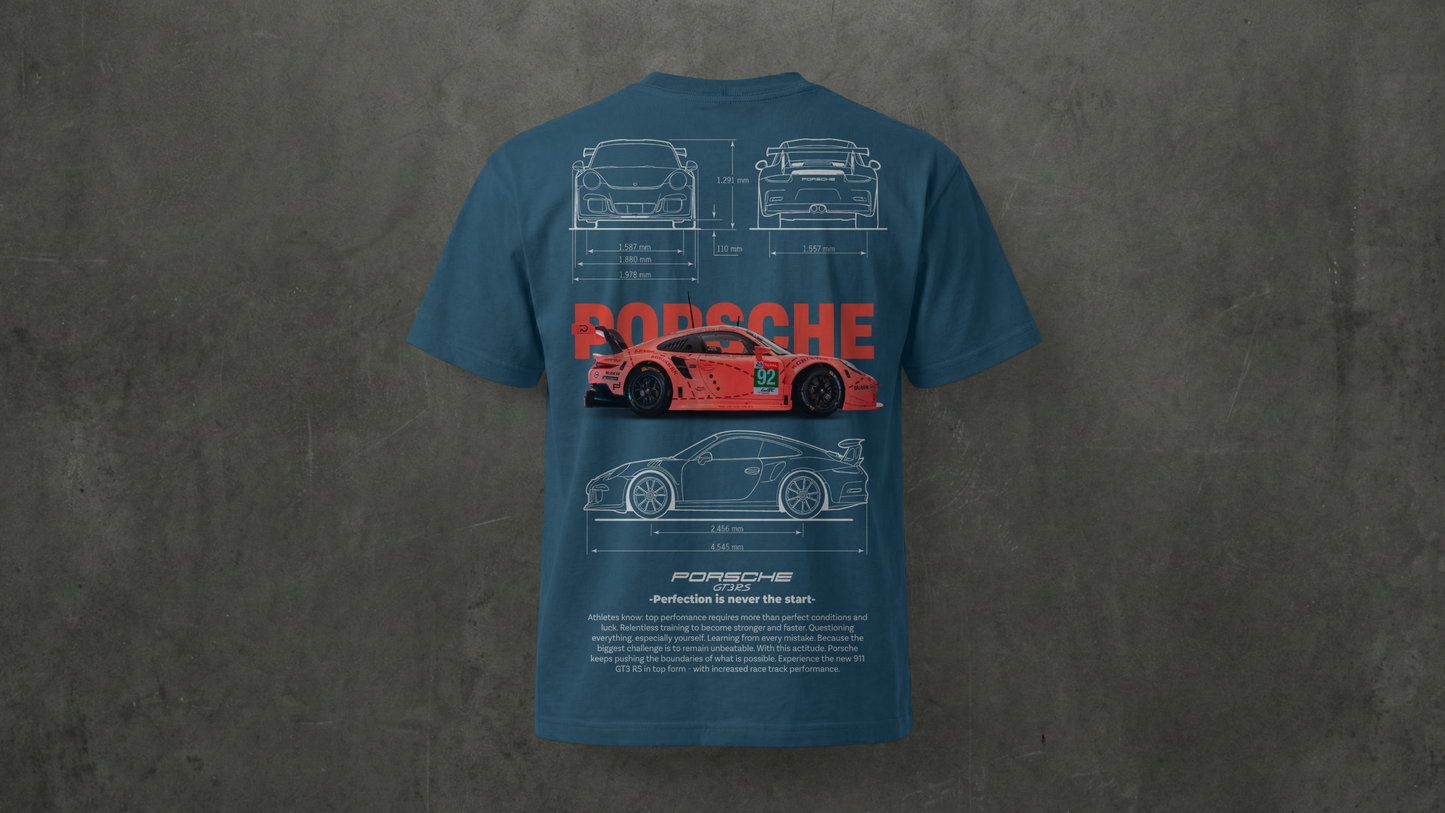 Camiseta Porsche 911 GT3 RS – Pasión por la velocidad y el diseño
