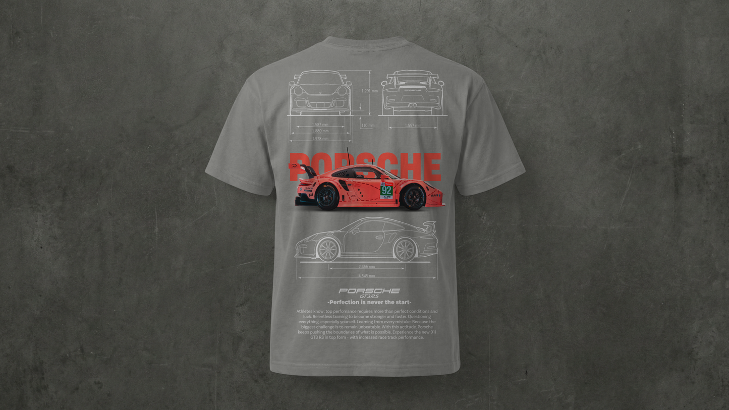 Camiseta Porsche 911 GT3 RS – Pasión por la velocidad y el diseño