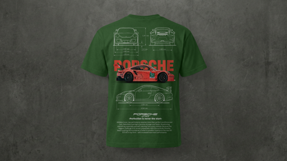 Camiseta Porsche 911 GT3 RS – Pasión por la velocidad y el diseño