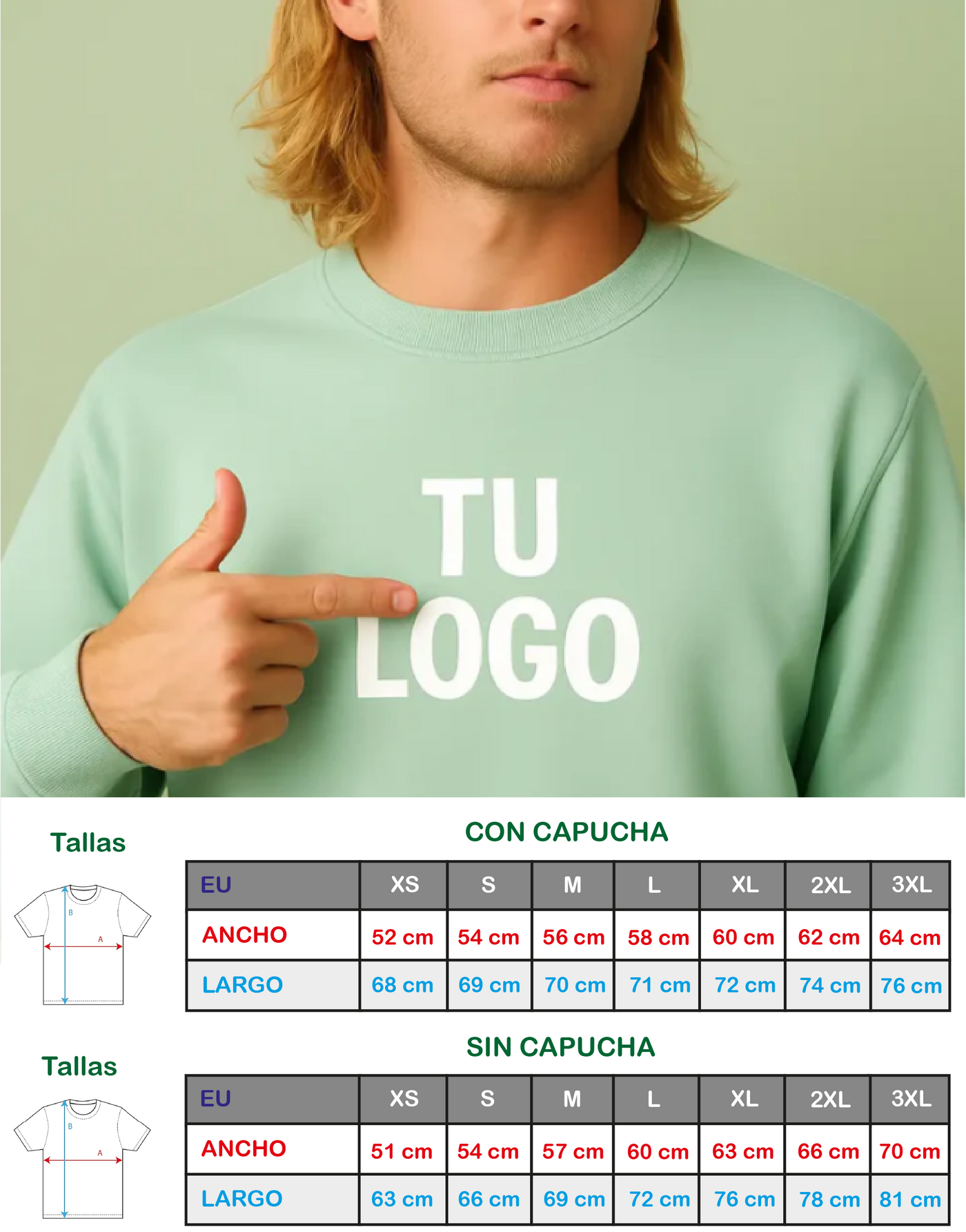 Personaliza tu Sudadera en tiempo real